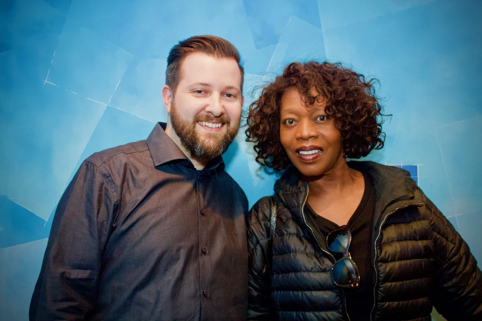 Alfre Woodard recorded ADR at BAM for a Netflix series!