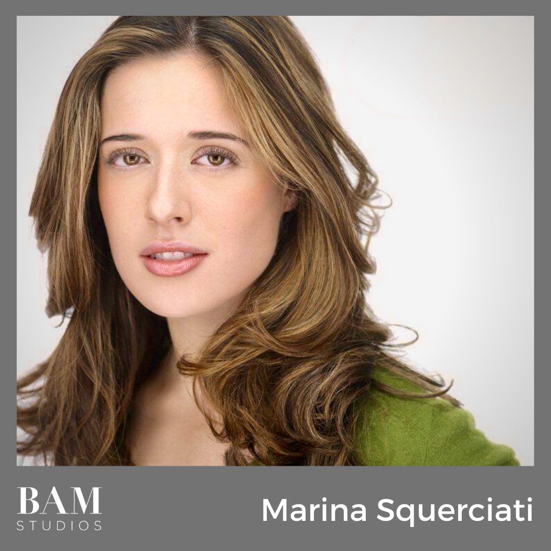 Actress Marina Squerciati records ADR at BAM!