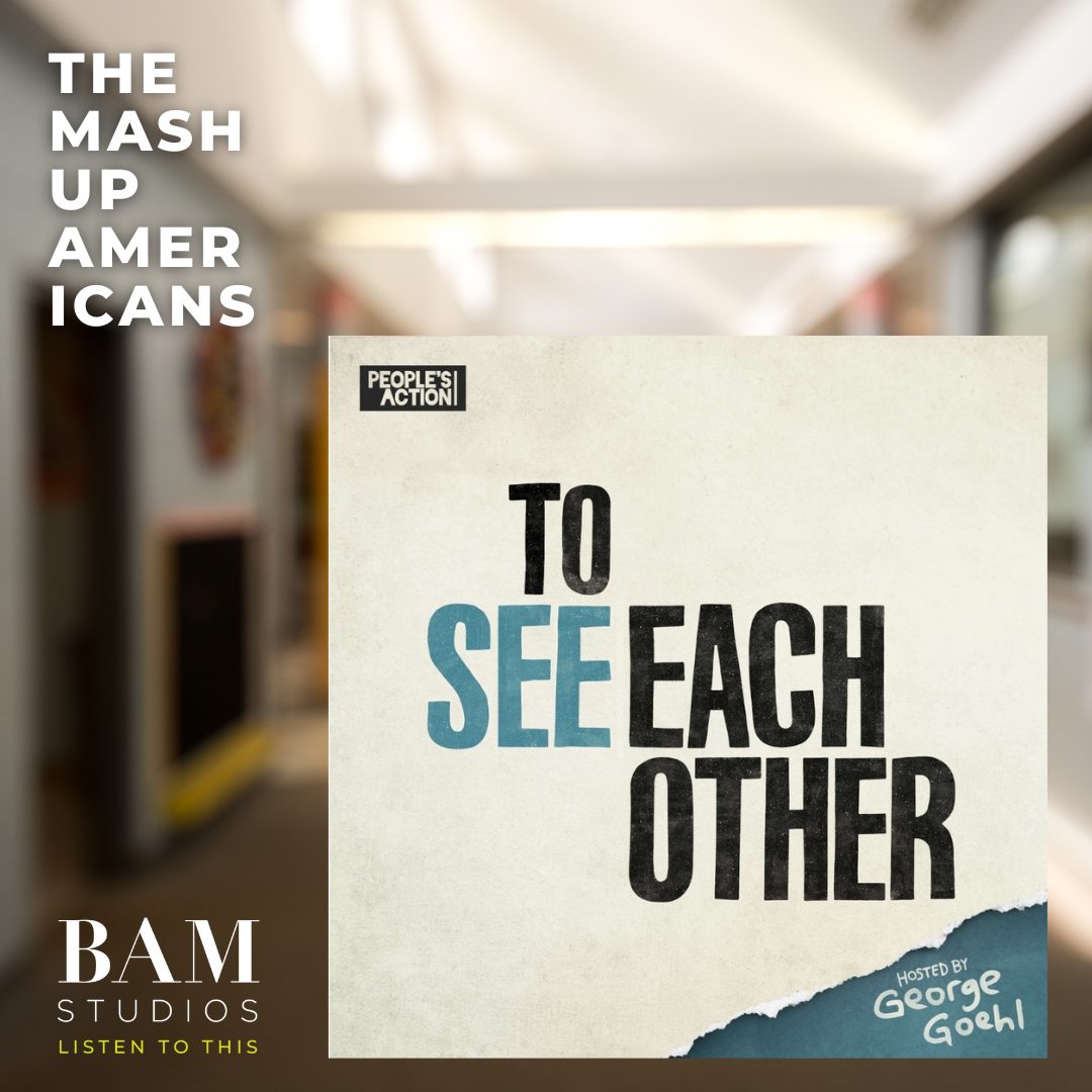 The Mash-Up Americans team records at BAM!