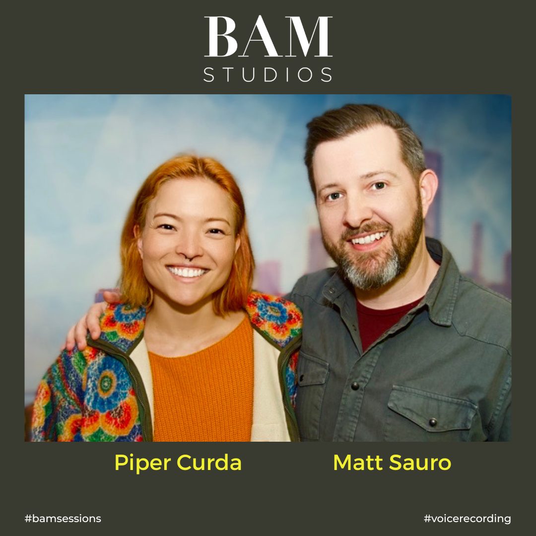 Actress Piper Curda Records at BAM!