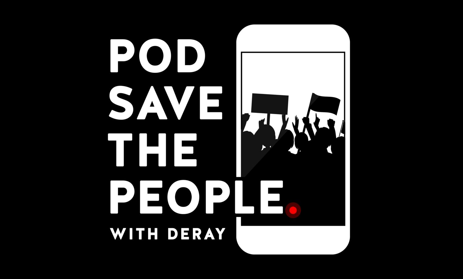 "Pod Save the People" Podcast records at BAM!