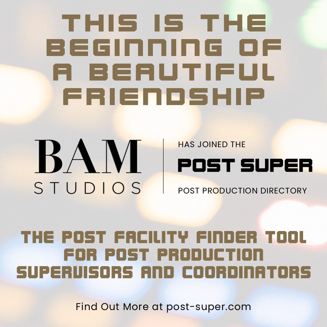 BAM Joins Post Super international directory!