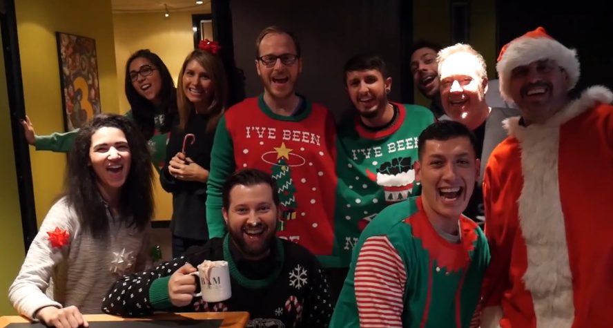 BAM attempts the Mannequin Challenge for its 2016 Holiday Card!