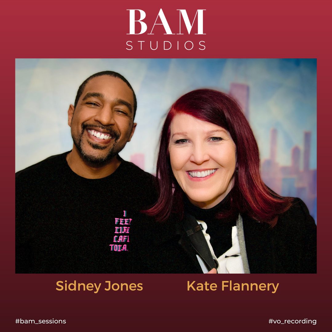 Kate Flannery Records VO at BAM!