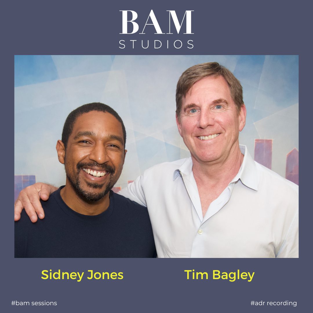 Actor Tim Bagley records ADR at BAM!