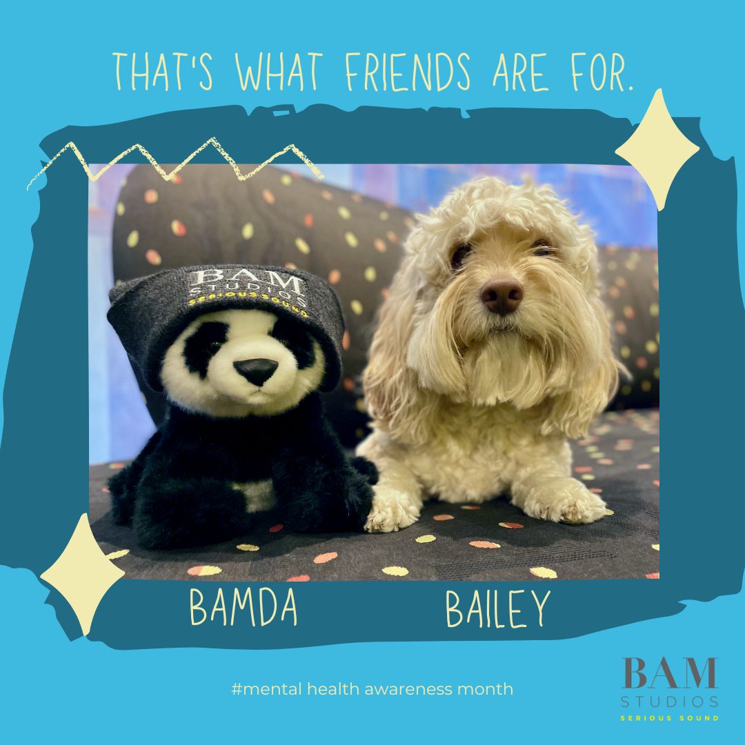 BAMda and Bailey for Mental Health Awareness Month!