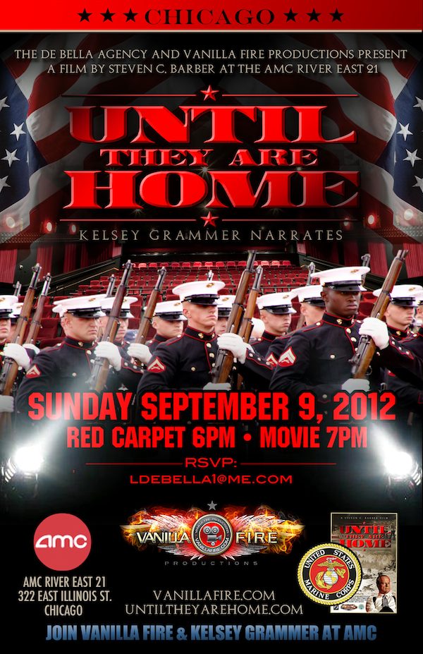 Chicago premiere of "Until they are Home" Documentary announced.