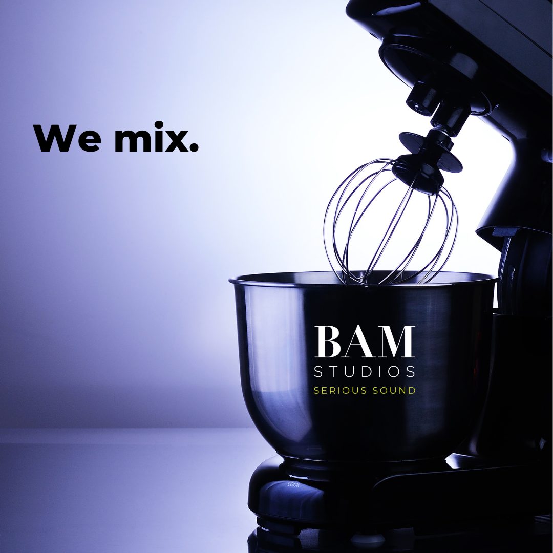 We mix... serious sound.
