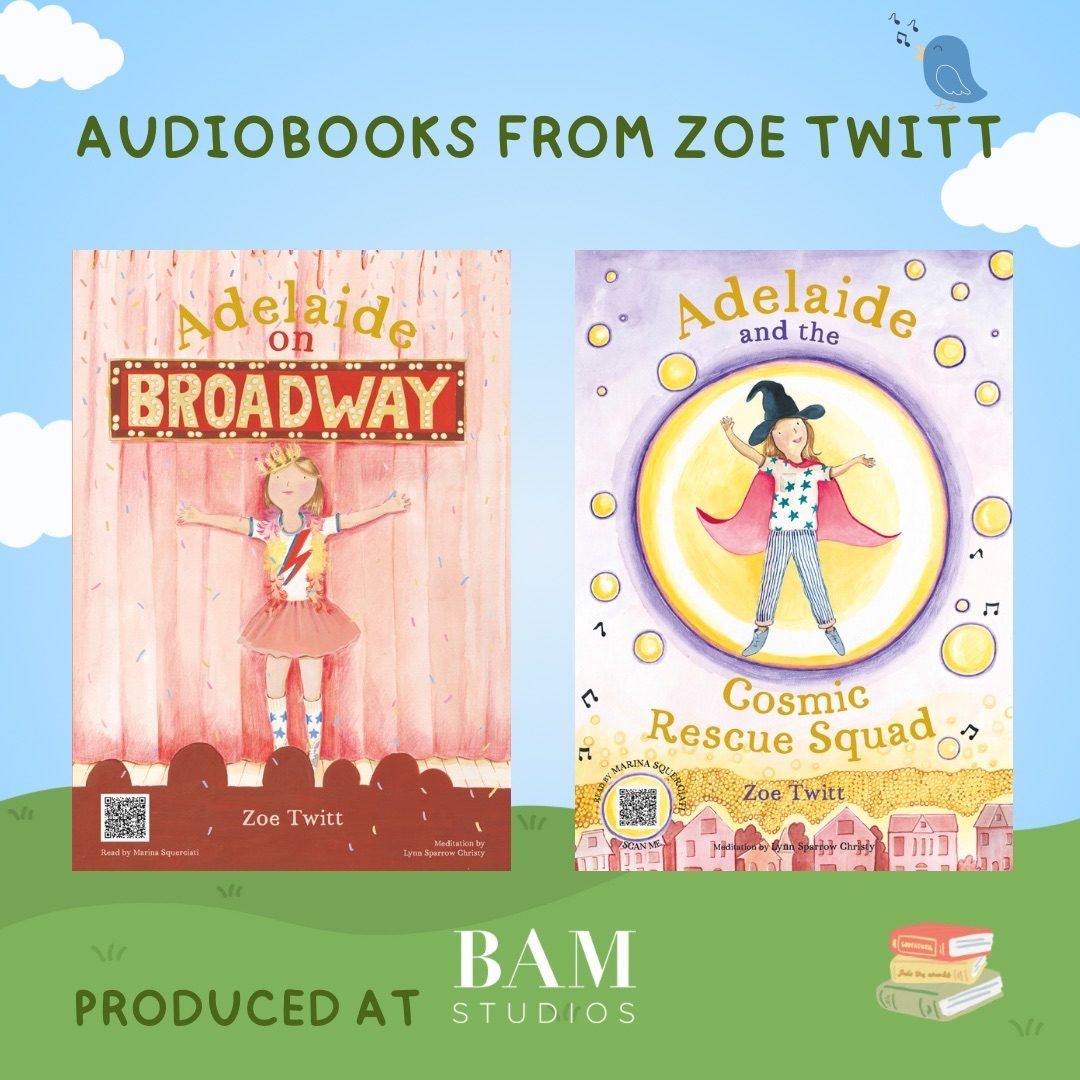BAM produces two immersive audiobooks for author Zoe Twitt!