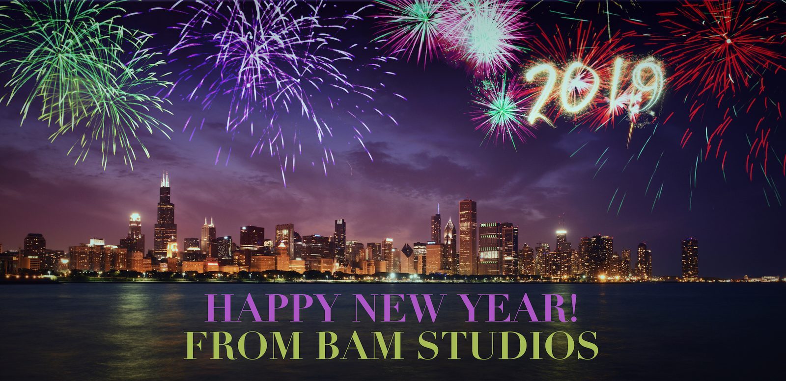 Happy New Year! Welcome 2019!