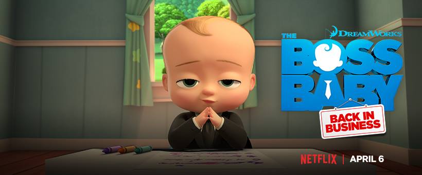 BAM records VO for Netflix's new Boss Baby series!