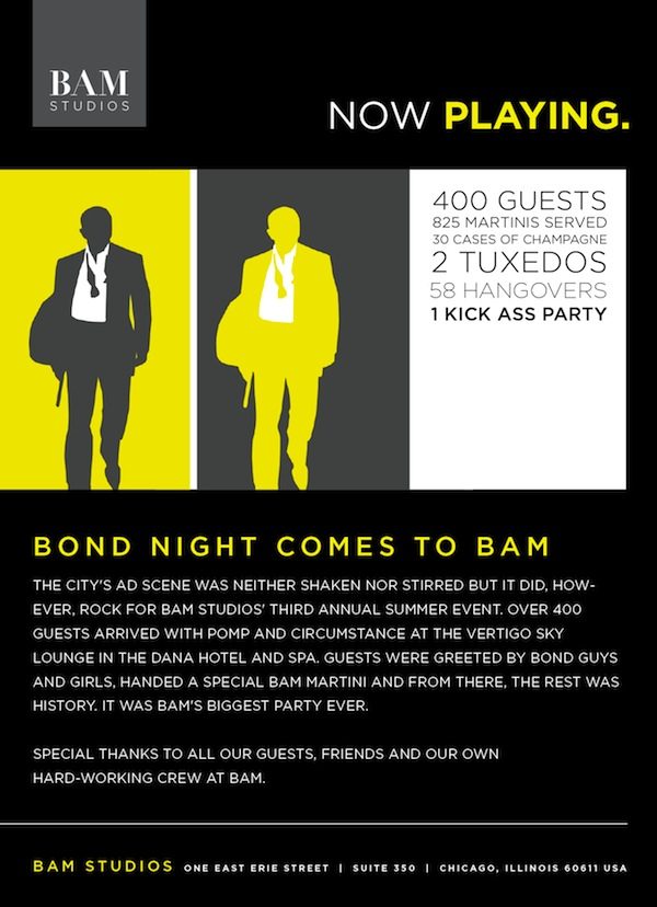 BAM Studios August News about 2011 Summer Party!