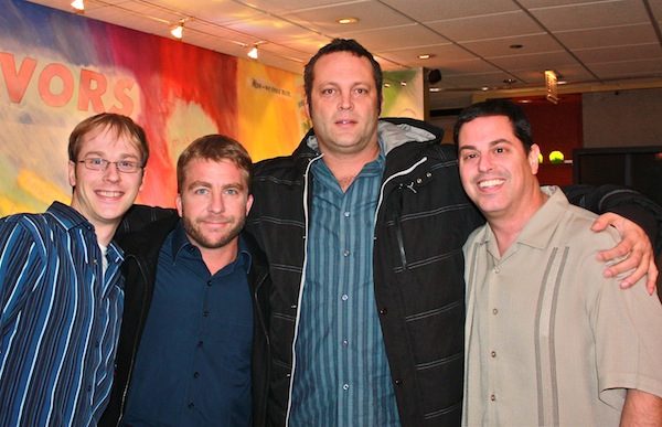 Vince Vaughn and Peter Billingsley retreat to BAM Studios.