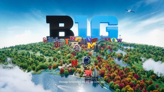 MAPS - BIG TEN CONFERENCE — poster frame