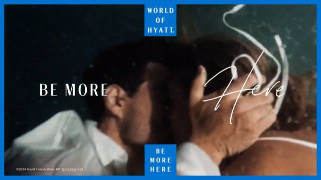 BE MORE EVERYWHERE - HYATT — poster frame