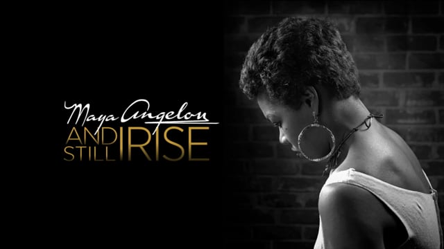 Maya Angelou and Still I Rise — poster frame