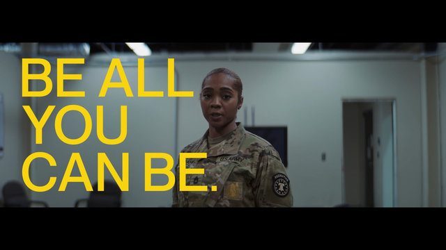 BE ALL YOU CAN BE - U.S. ARMY — poster frame