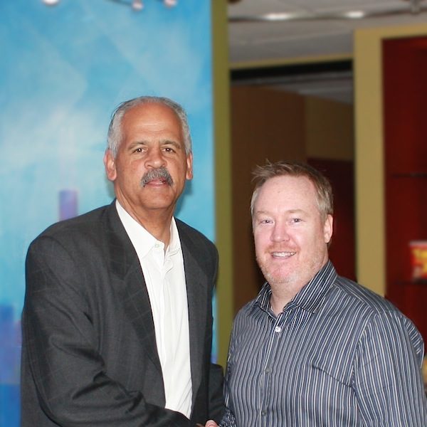 Stedman Graham records at BAM Studios!