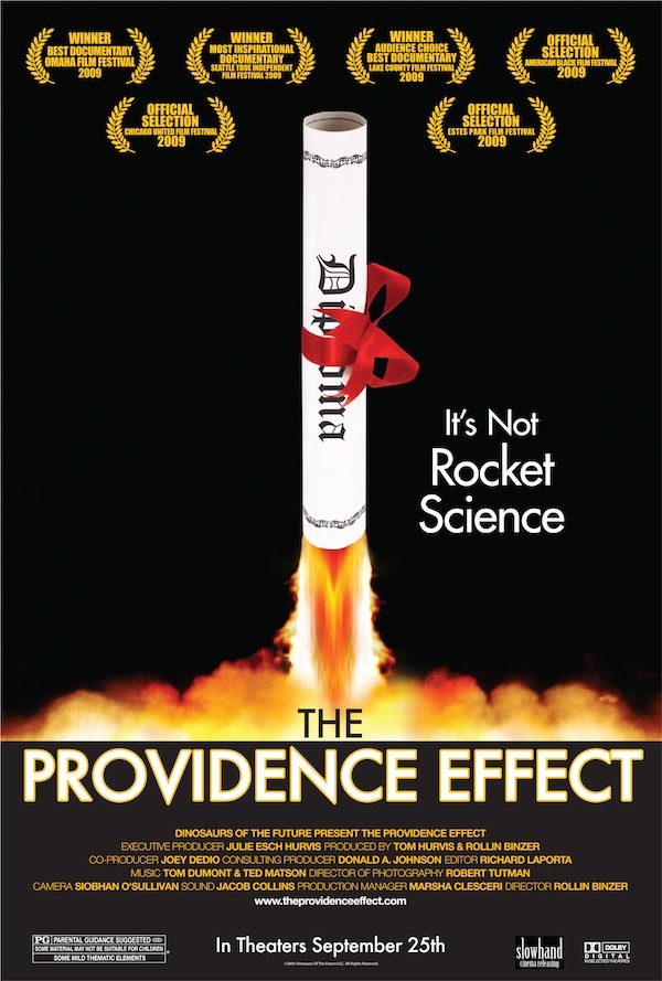 "The Providence Effect" opens this Friday Sept 25th at 8 Chicagoland theaters!