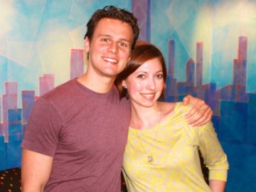 Glee’s Jonathan Groff records at BAM!