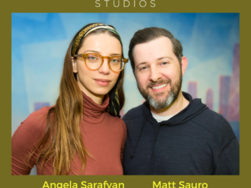 Actress Angela Sarafyan” records ADR at BAM!