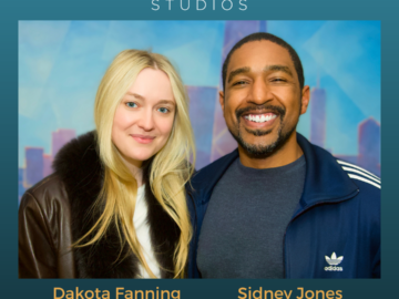 Actress Dakota Fanning records at BAM!