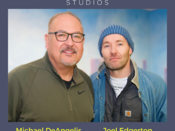 Joel Edgerton Records at BAM for «The Boys In The Boat»!