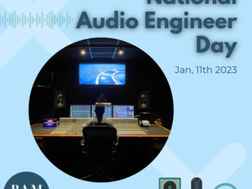 It’s National Audio Engineer Day! **