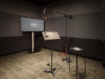 BAM’s Largest ADR Stage at Cinespace Film Studios, CineBAM!